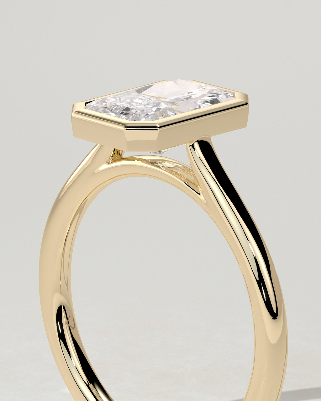 Rachel Bezel Round Ring
