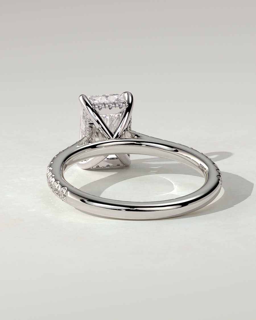 Racquel Solitaire Radiant Ring
