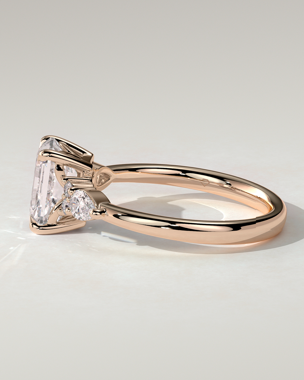 Raleigh Trilogy Emerald Ring