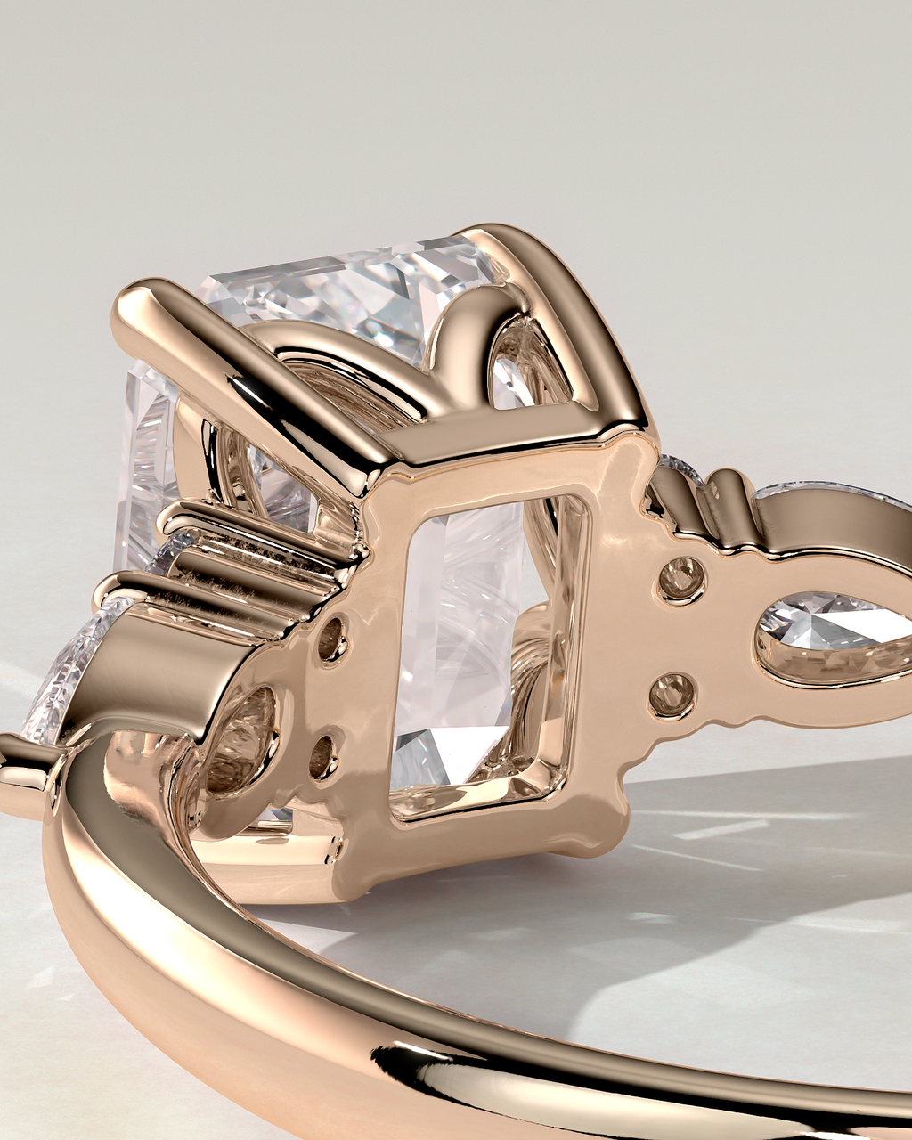 Raleigh Trilogy Emerald Ring