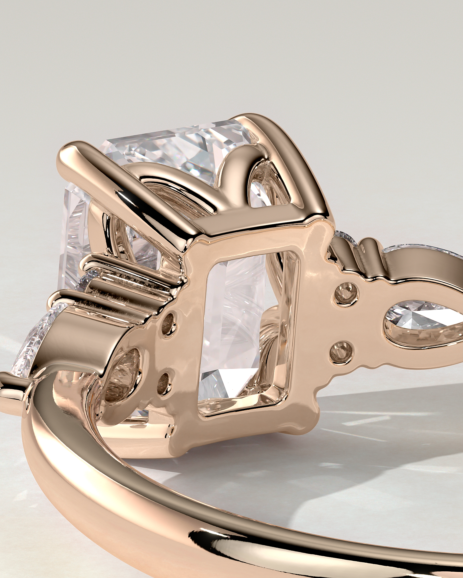 Raleigh Trilogy Emerald Ring