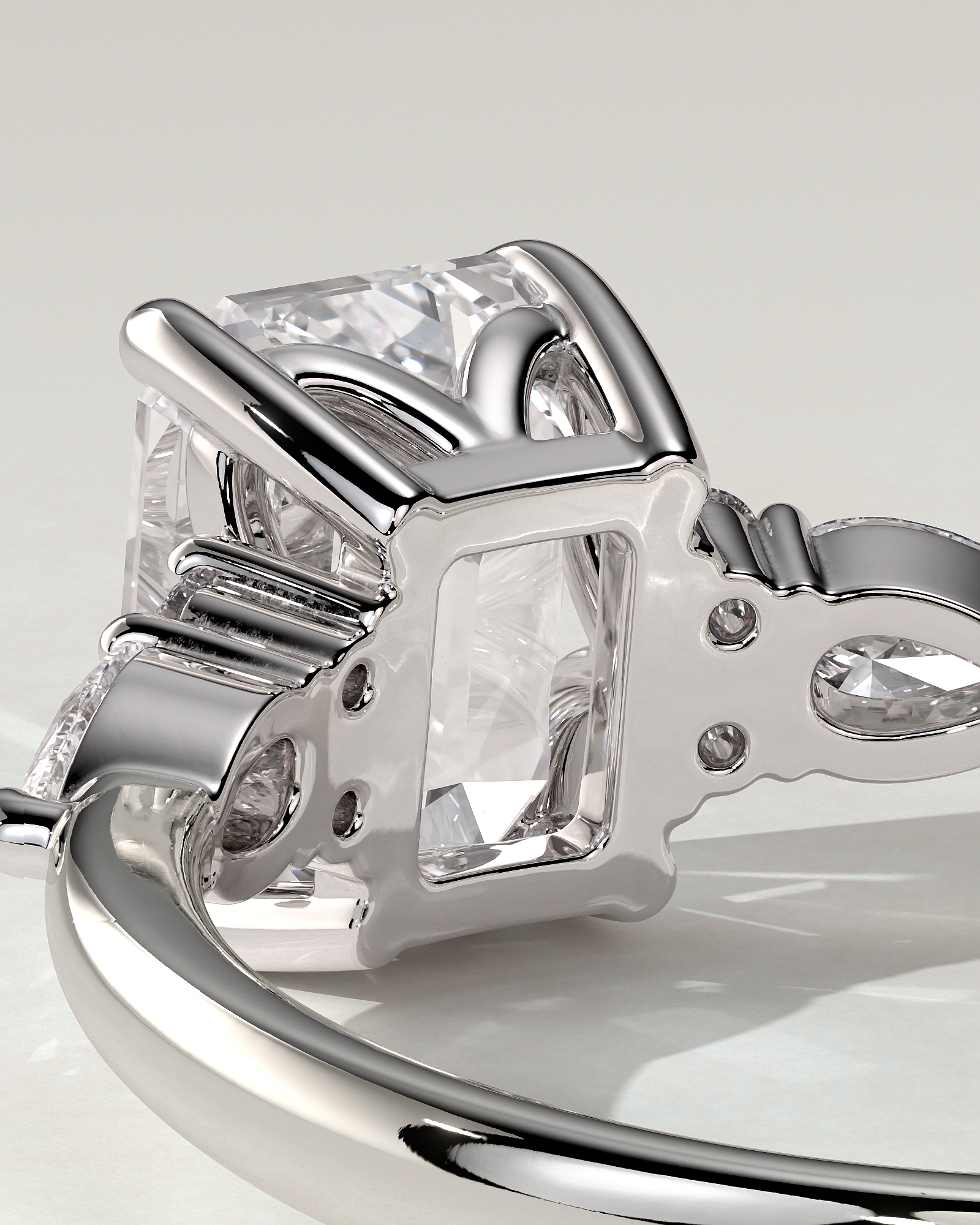 Raleigh Trilogy Emerald Ring