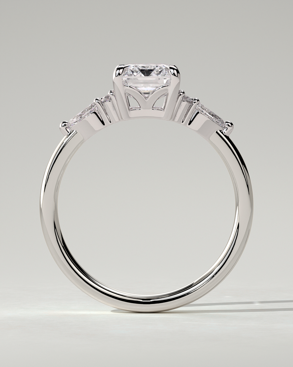 Raleigh Trilogy Emerald Ring