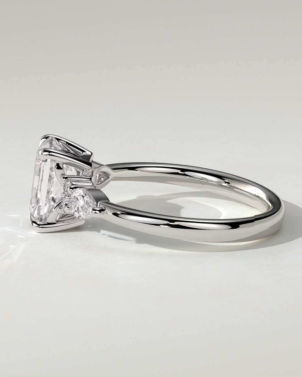 Raleigh Trilogy Emerald Ring