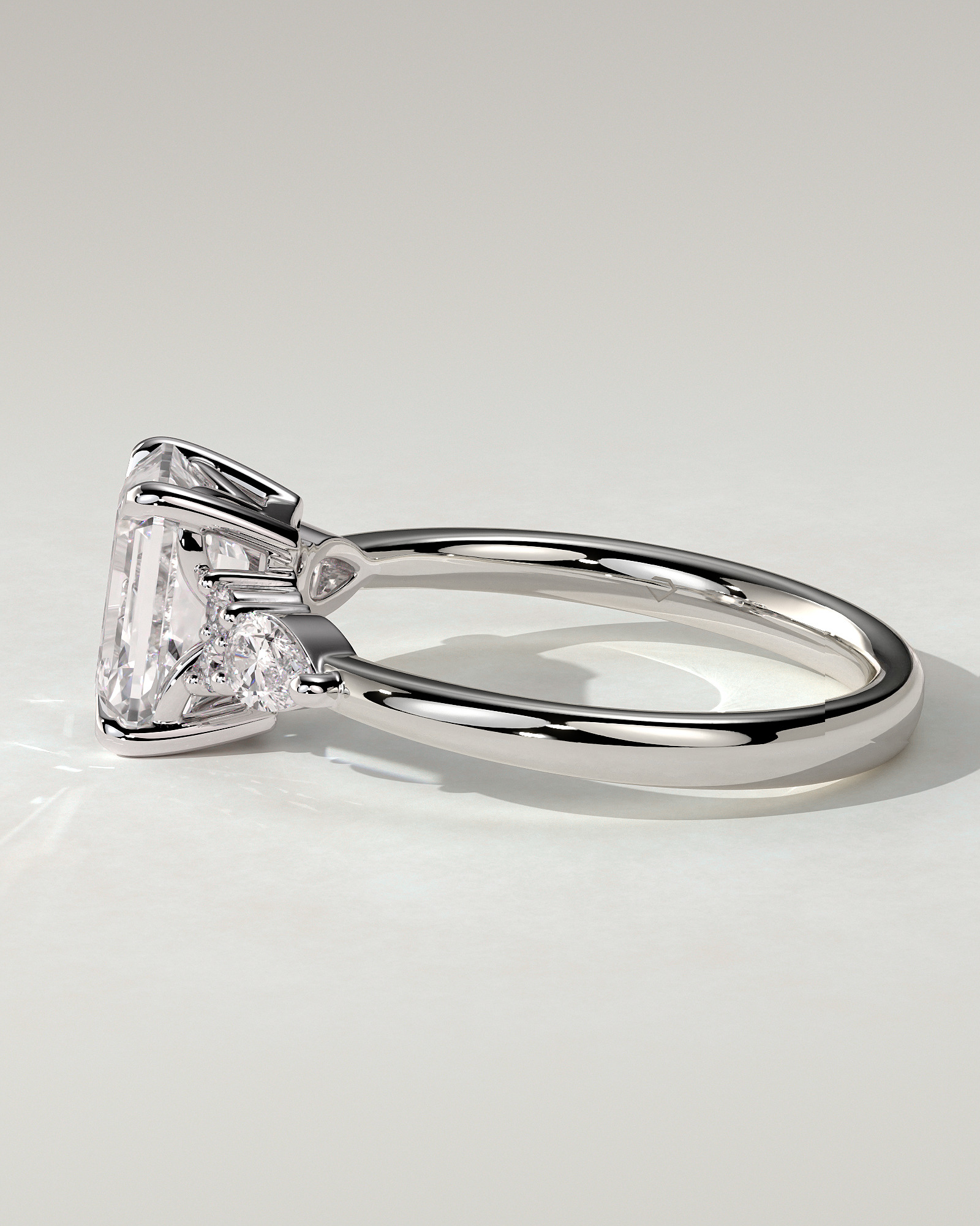 Raleigh Trilogy Emerald Ring