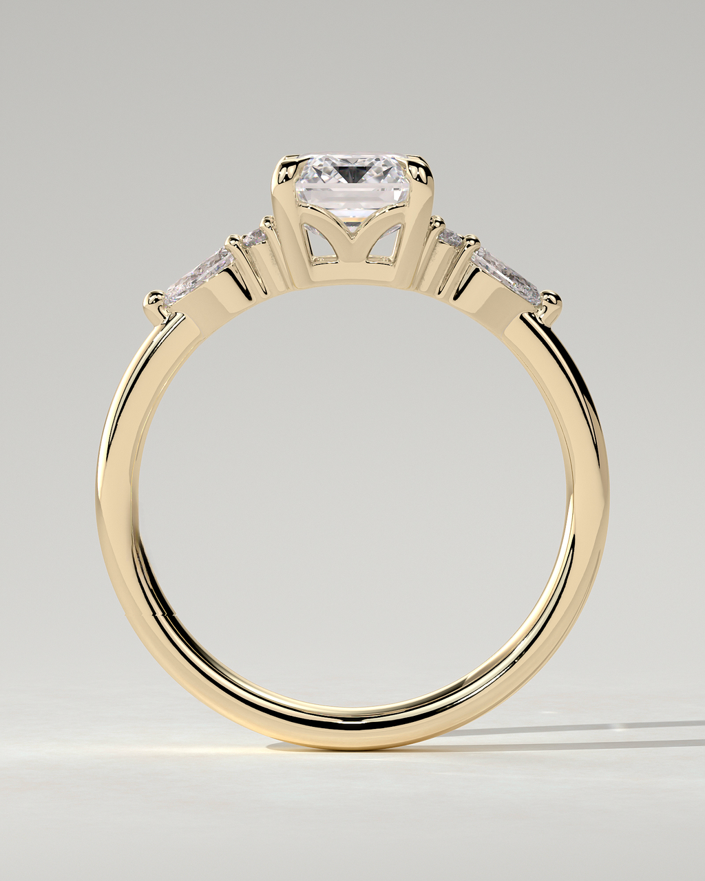 Raleigh Trilogy Emerald Ring