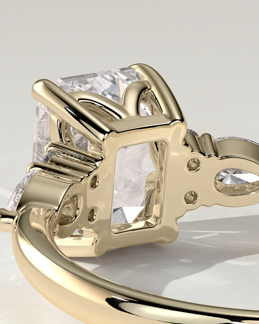 Raleigh Trilogy Emerald Ring