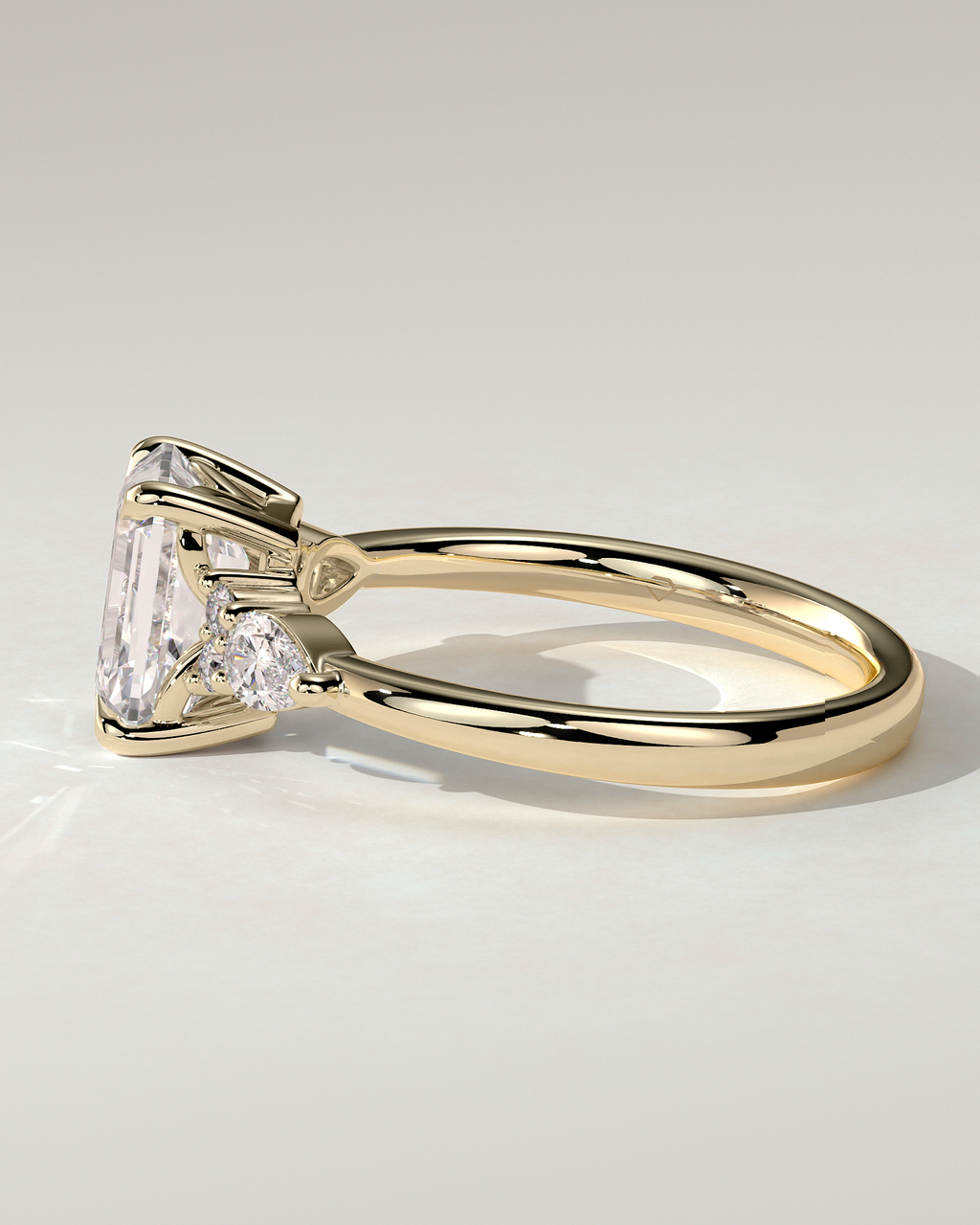 Raleigh Trilogy Emerald Ring
