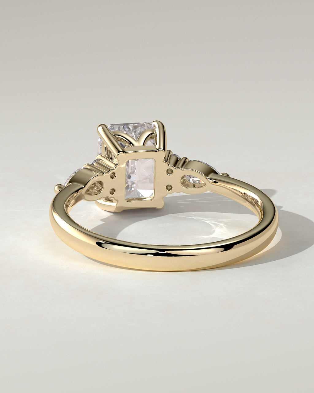 Raleigh Trilogy Emerald Ring