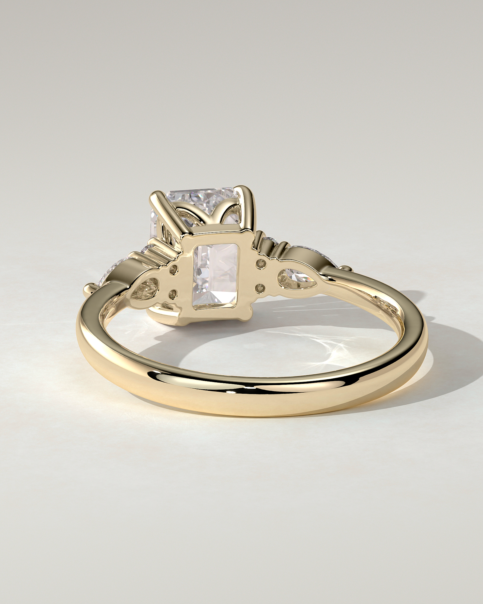 Raleigh Trilogy Emerald Ring