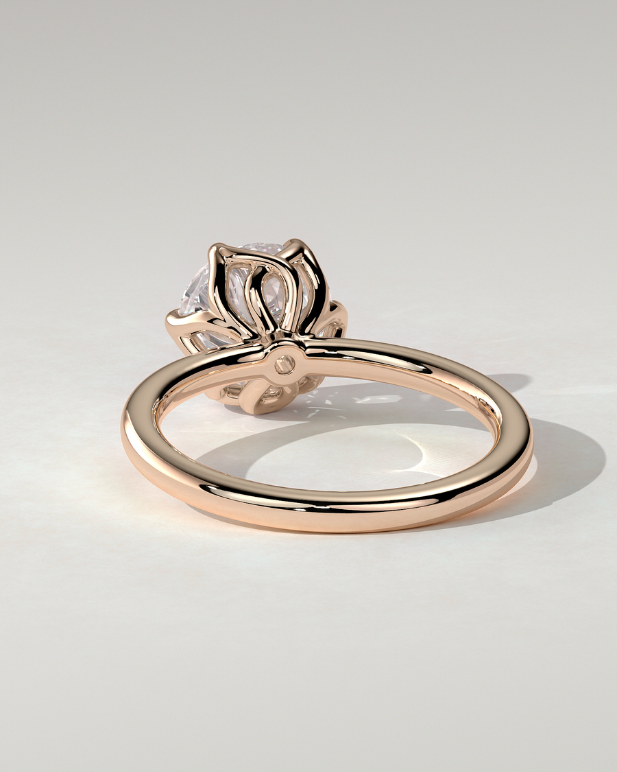 Rita Solitaire Round Ring