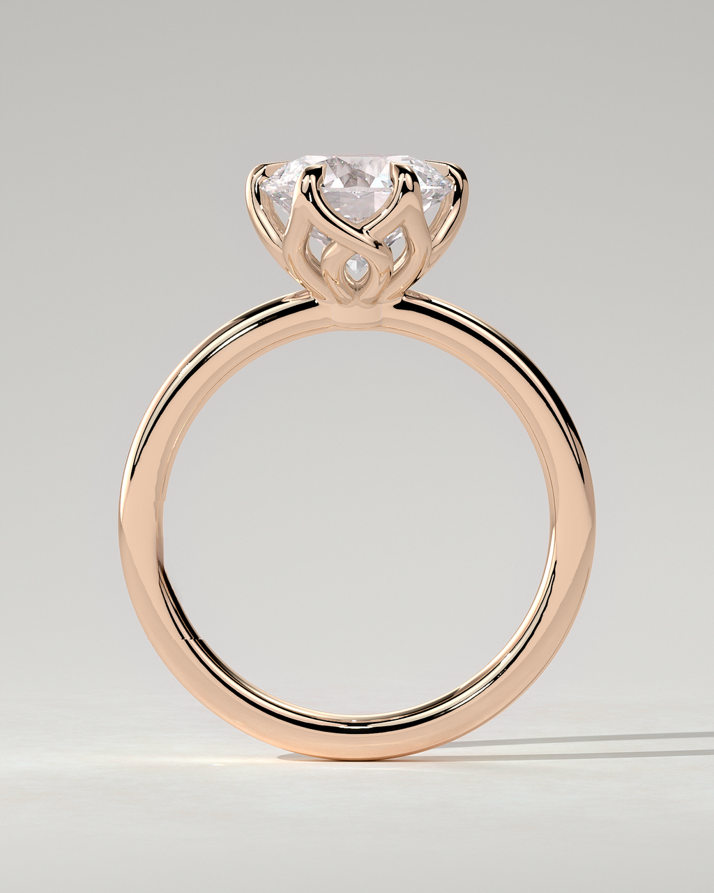 Rita Solitaire Round Ring