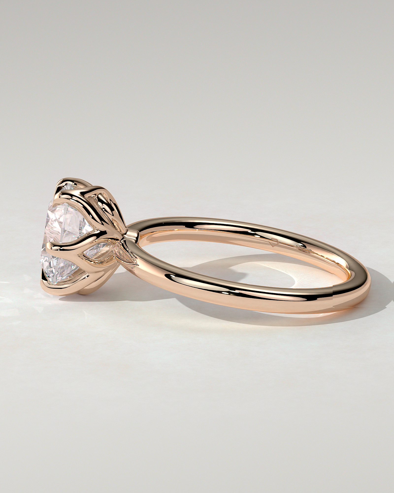 Rita Solitaire Round Ring