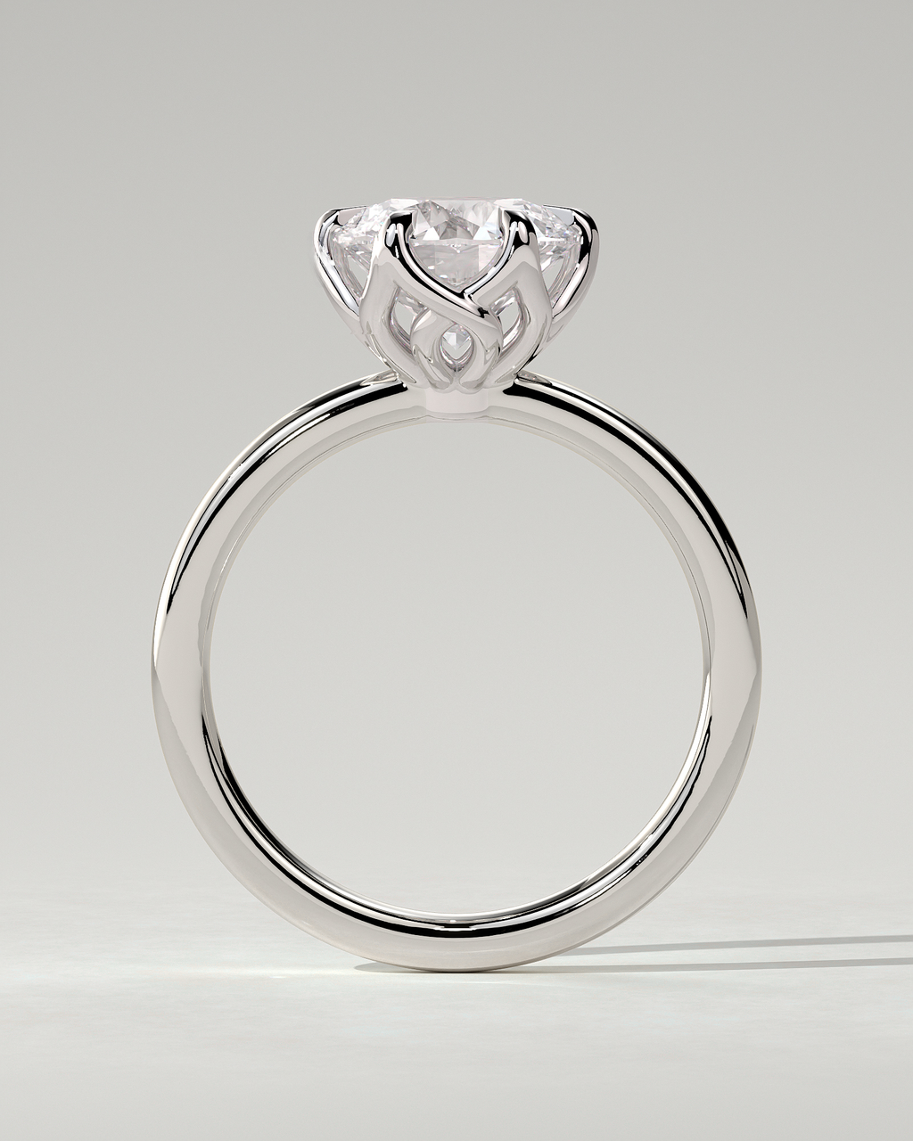 Rita Solitaire Round Ring