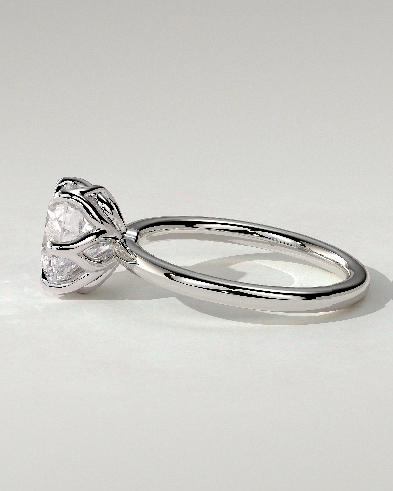 Rita Solitaire Round Ring