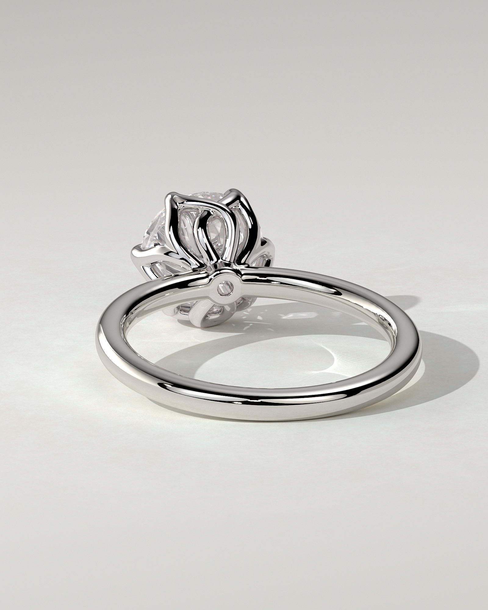 Rita Solitaire Round Ring