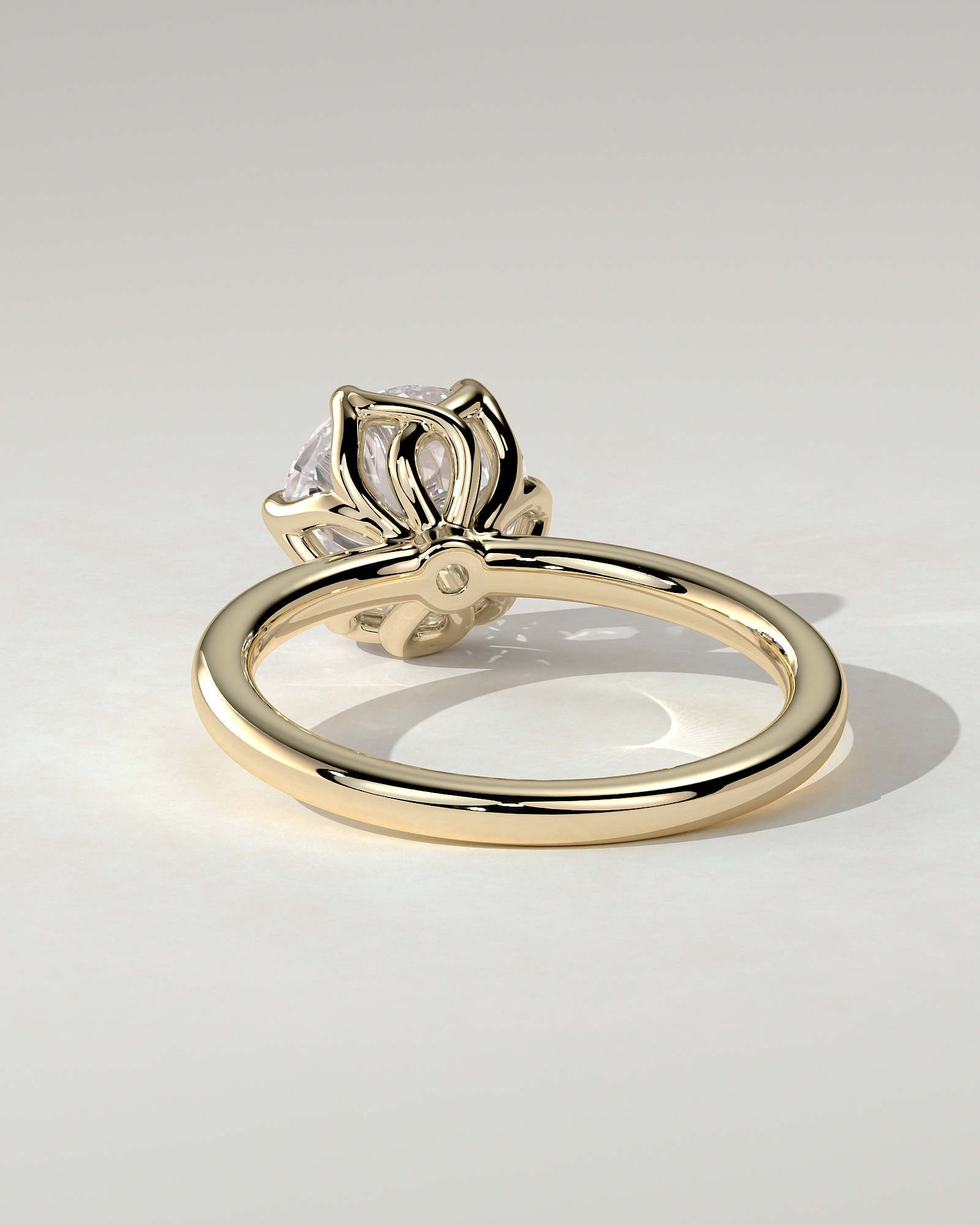 Rita Solitaire Round Ring