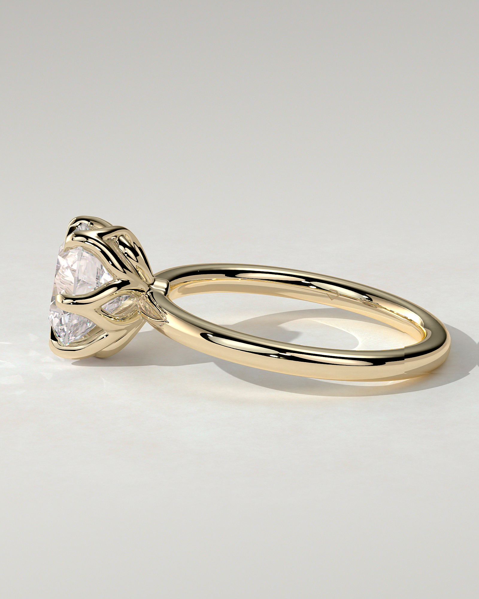 Rita Solitaire Round Ring