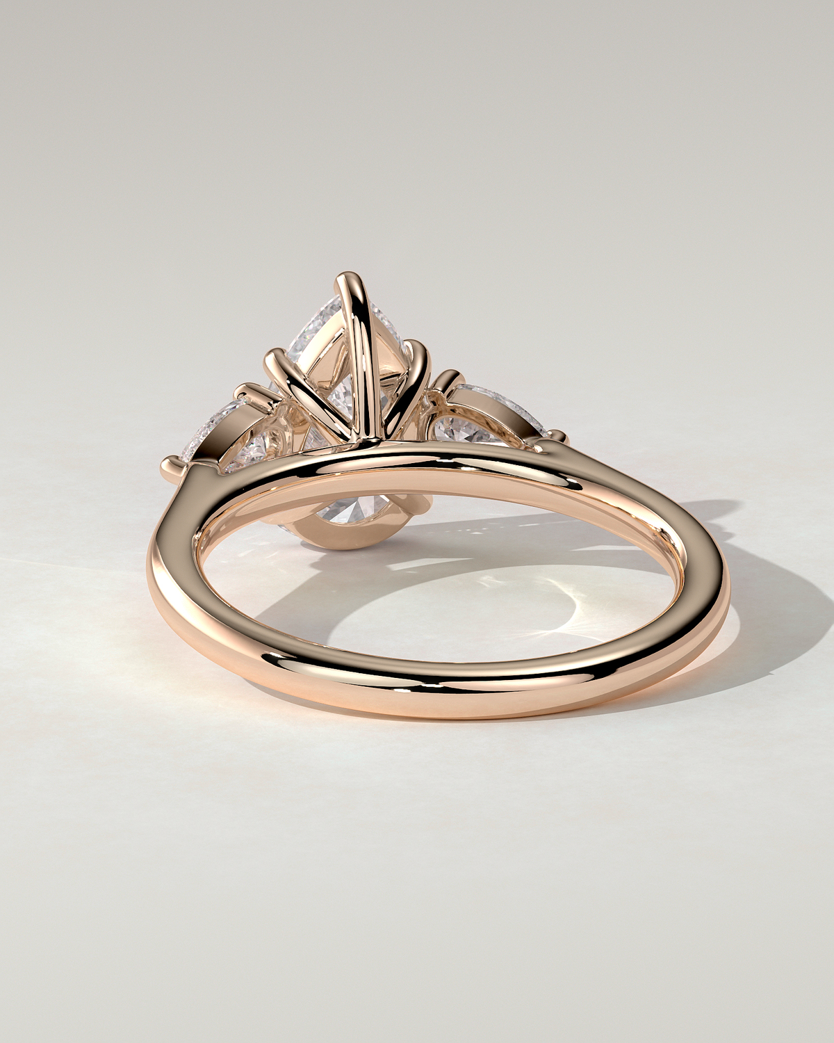 Rosalia Trilogy Pear Ring