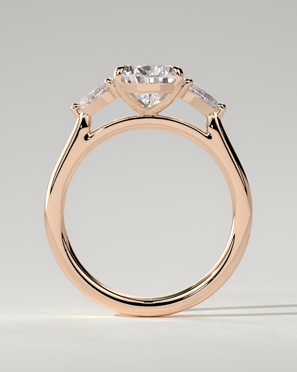 Rosalia Trilogy Pear Ring