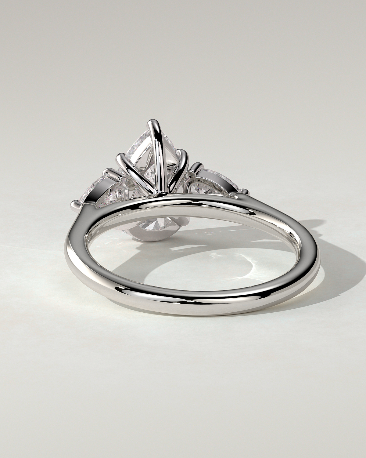 Rosalia Trilogy Pear Ring