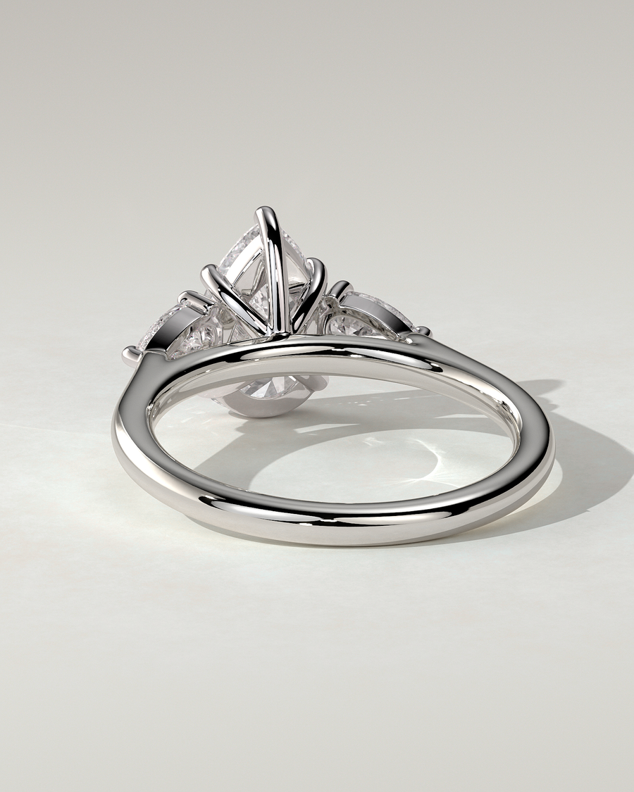 Rosalia Trilogy Pear Ring