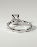 Rowena Solitaire Emerald Ring