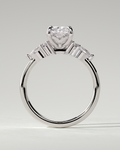 Sadie Trilogy Cushion Ring