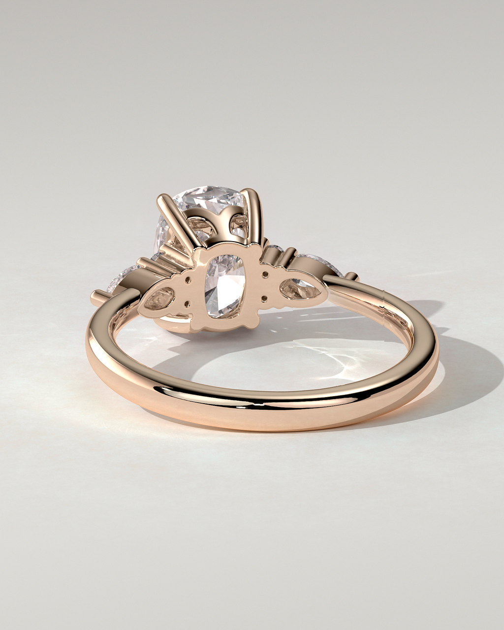 Sadie Trilogy Cushion Ring