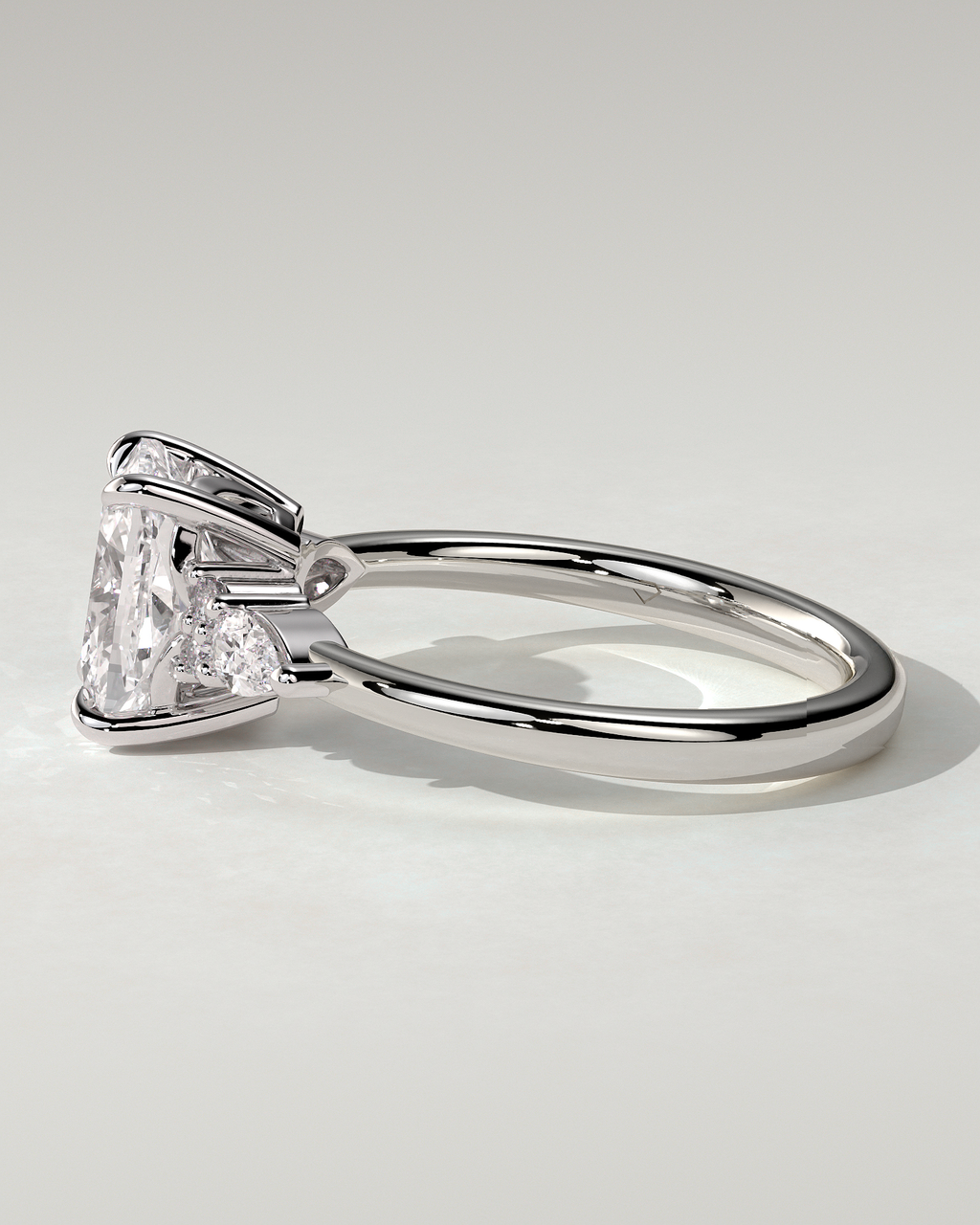 Sadie Trilogy Cushion Ring