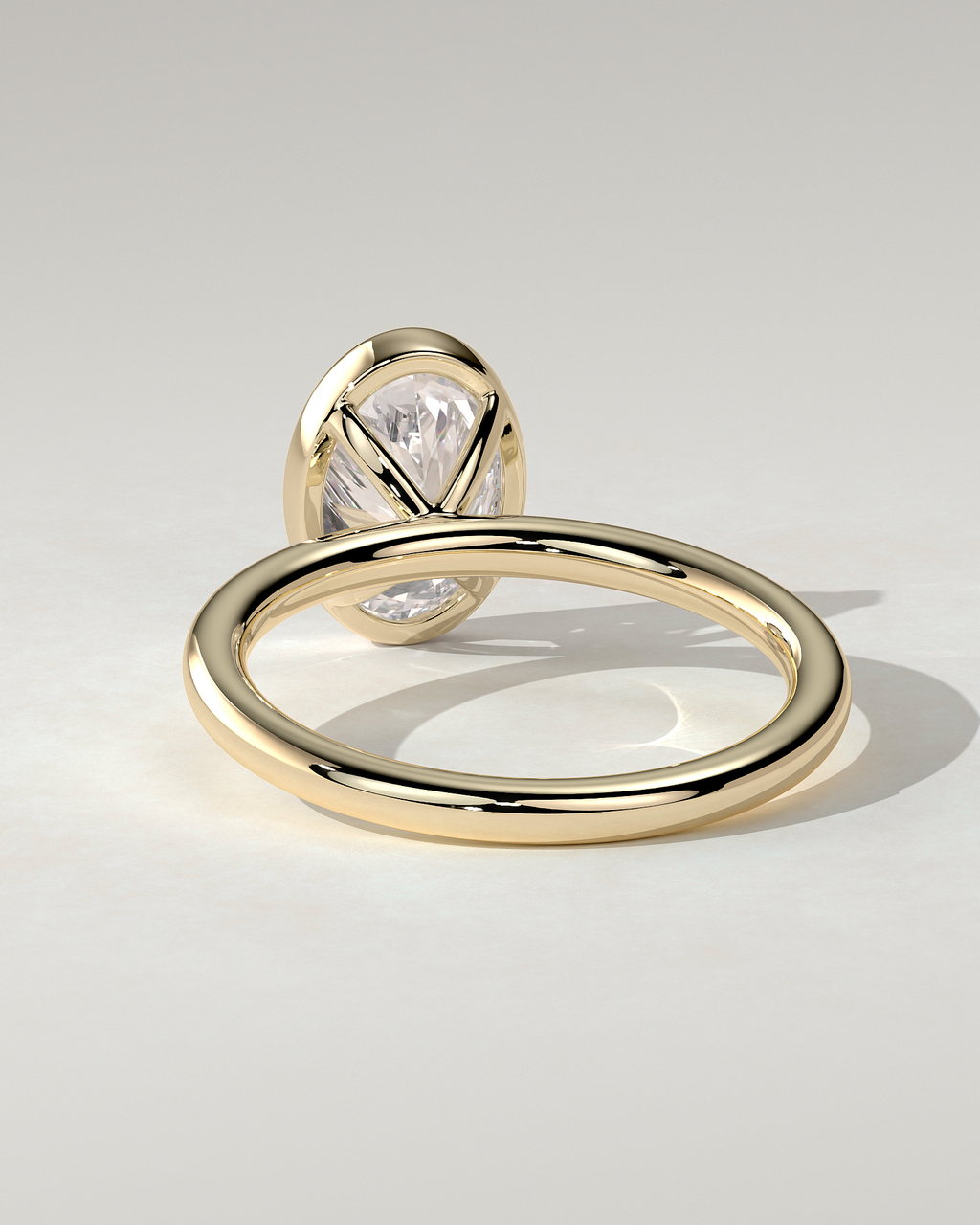 Sage Bezel Round Ring