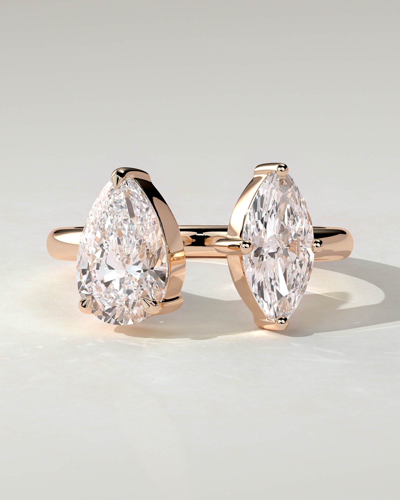 Salma Toi Et Moi Marquise Ring