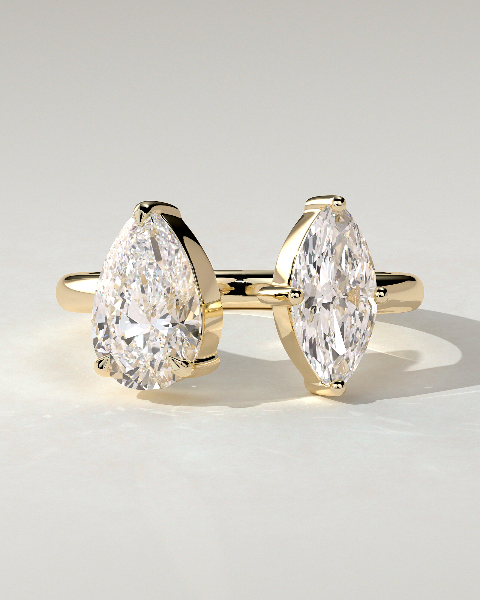 Salma Toi Et Moi Marquise Ring