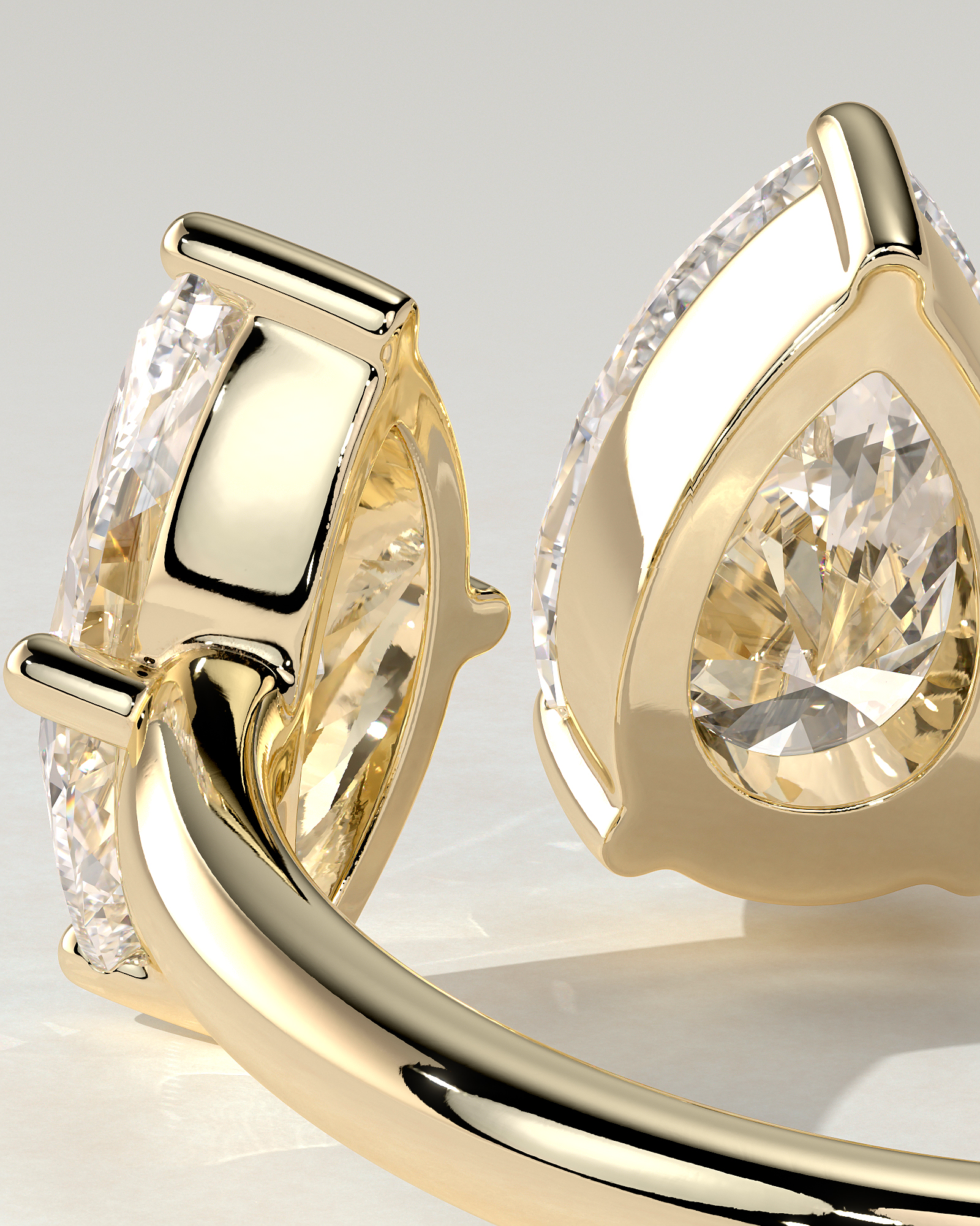 Salma Toi Et Moi Marquise Ring