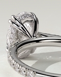 Sasha Solitaire Oval Ring