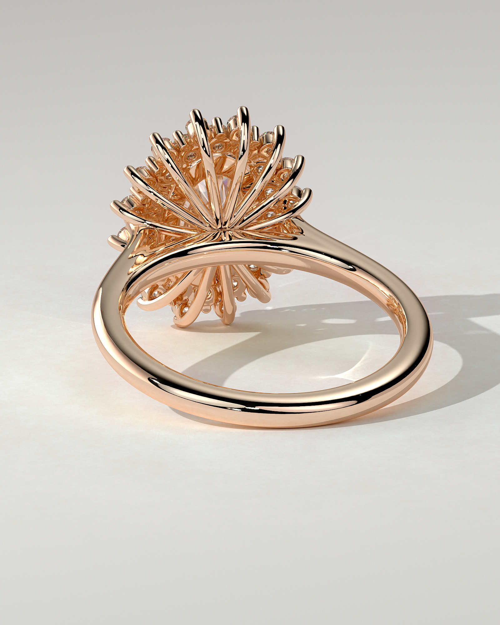 Savannah Halo Oval Ring