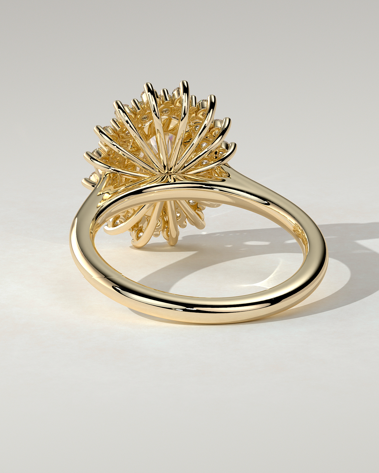 Savannah Halo Oval Ring