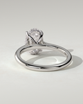 Scarlett Solitaire Oval Ring