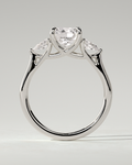 Selena Trilogy Cushion Ring
