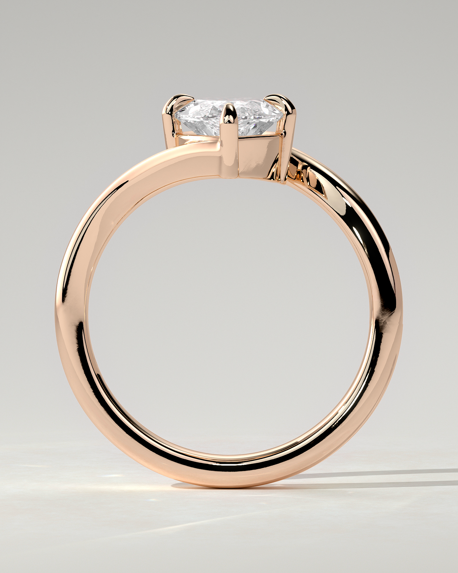 Sena Solitaire Marquise Ring