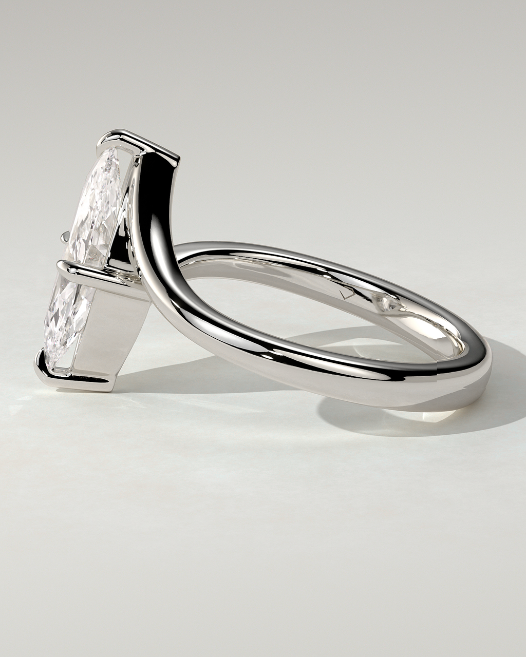 Sena Solitaire Marquise Ring