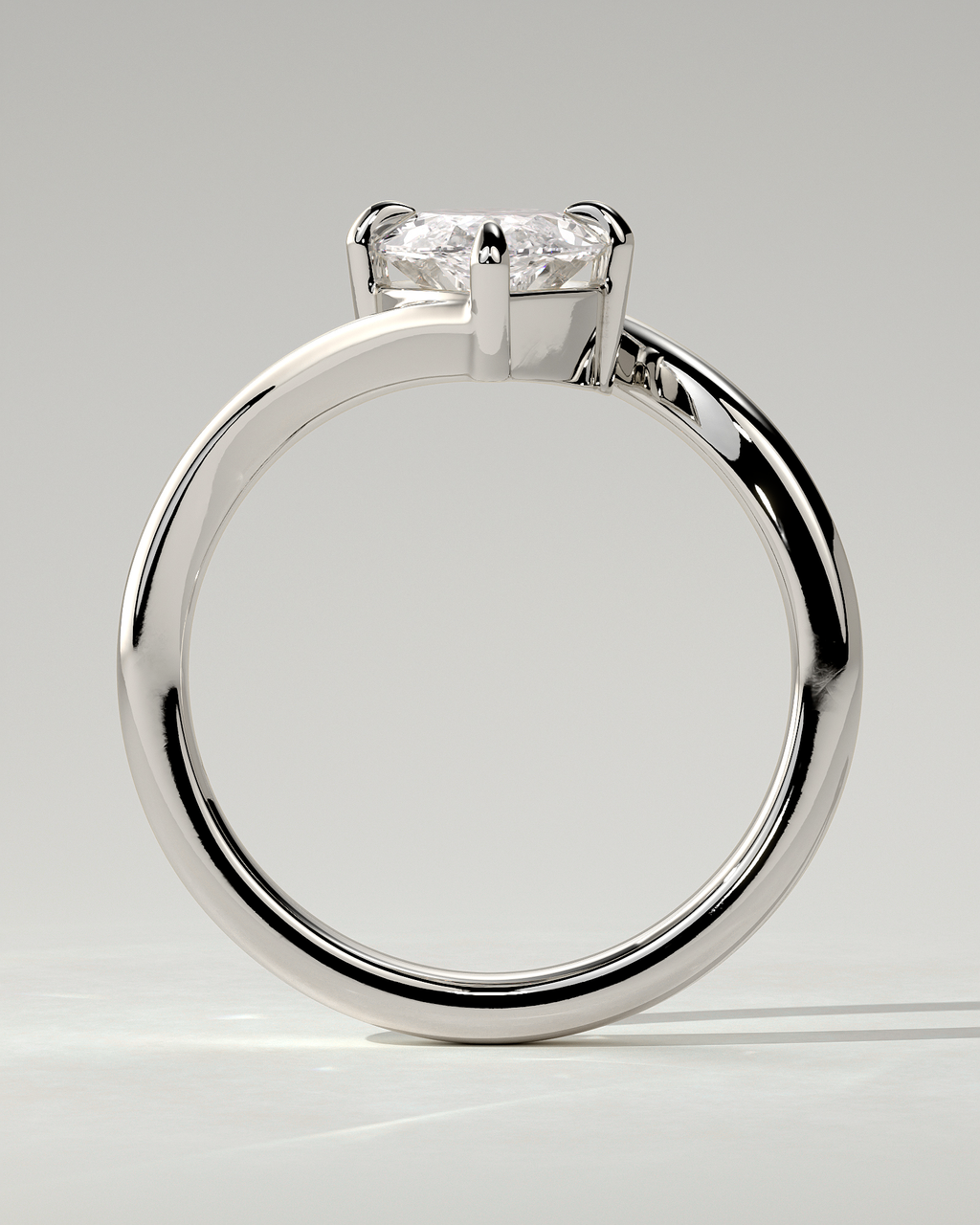 Sena Solitaire Marquise Ring