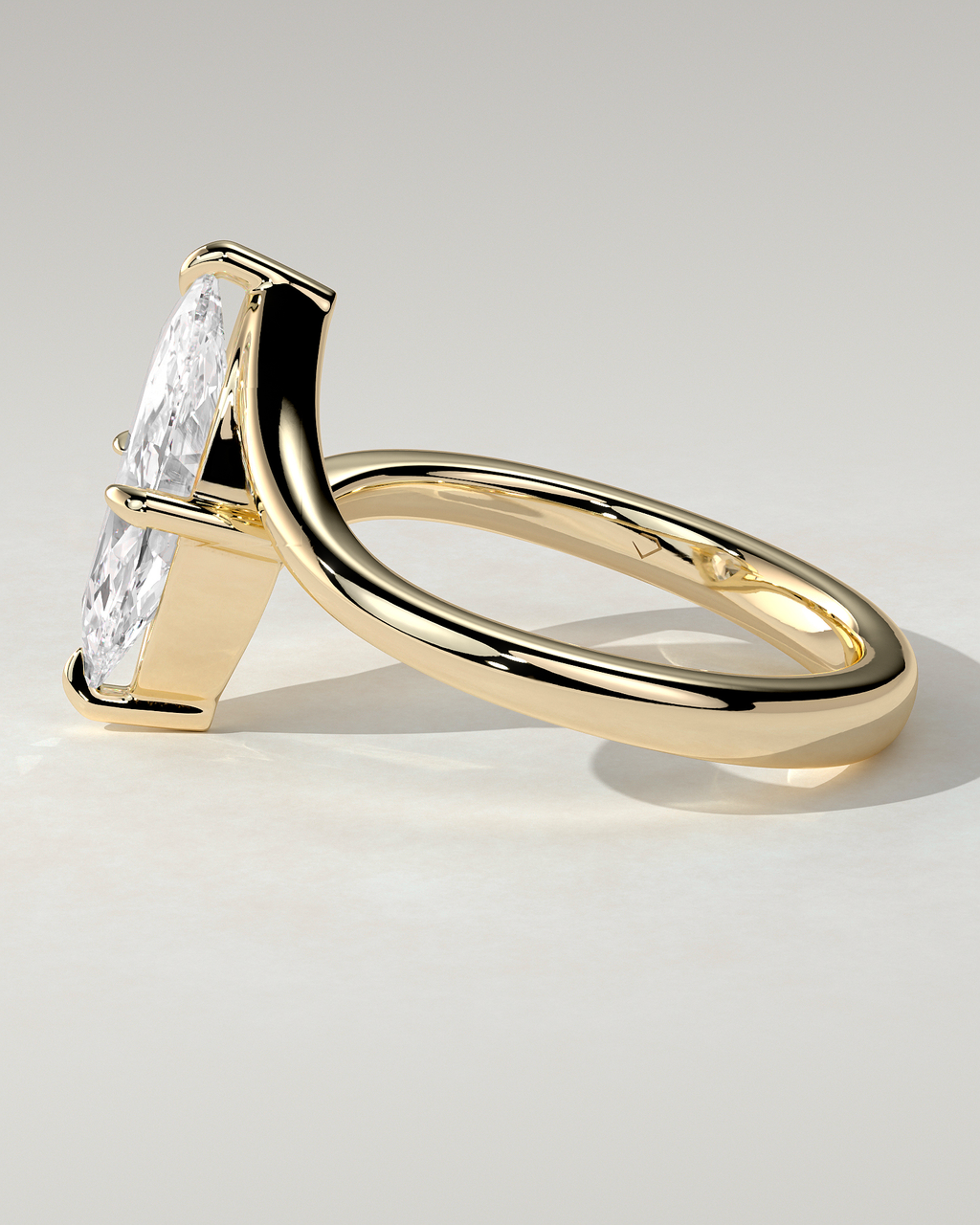 Sena Solitaire Marquise Ring