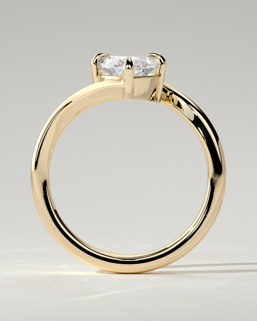 Sena Solitaire Marquise Ring