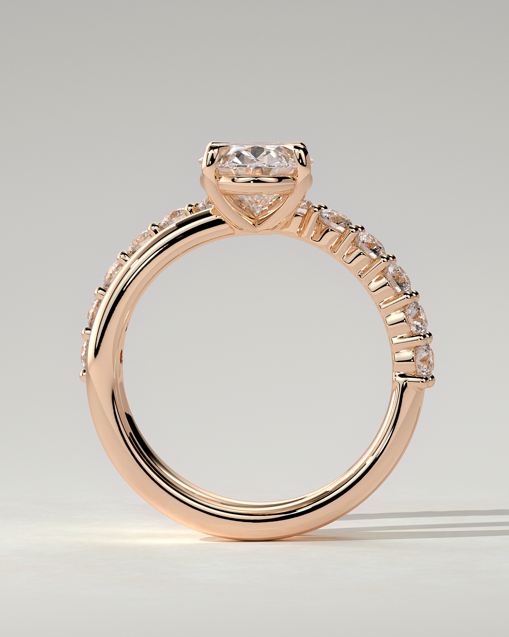Sevela Solitaire Oval Ring