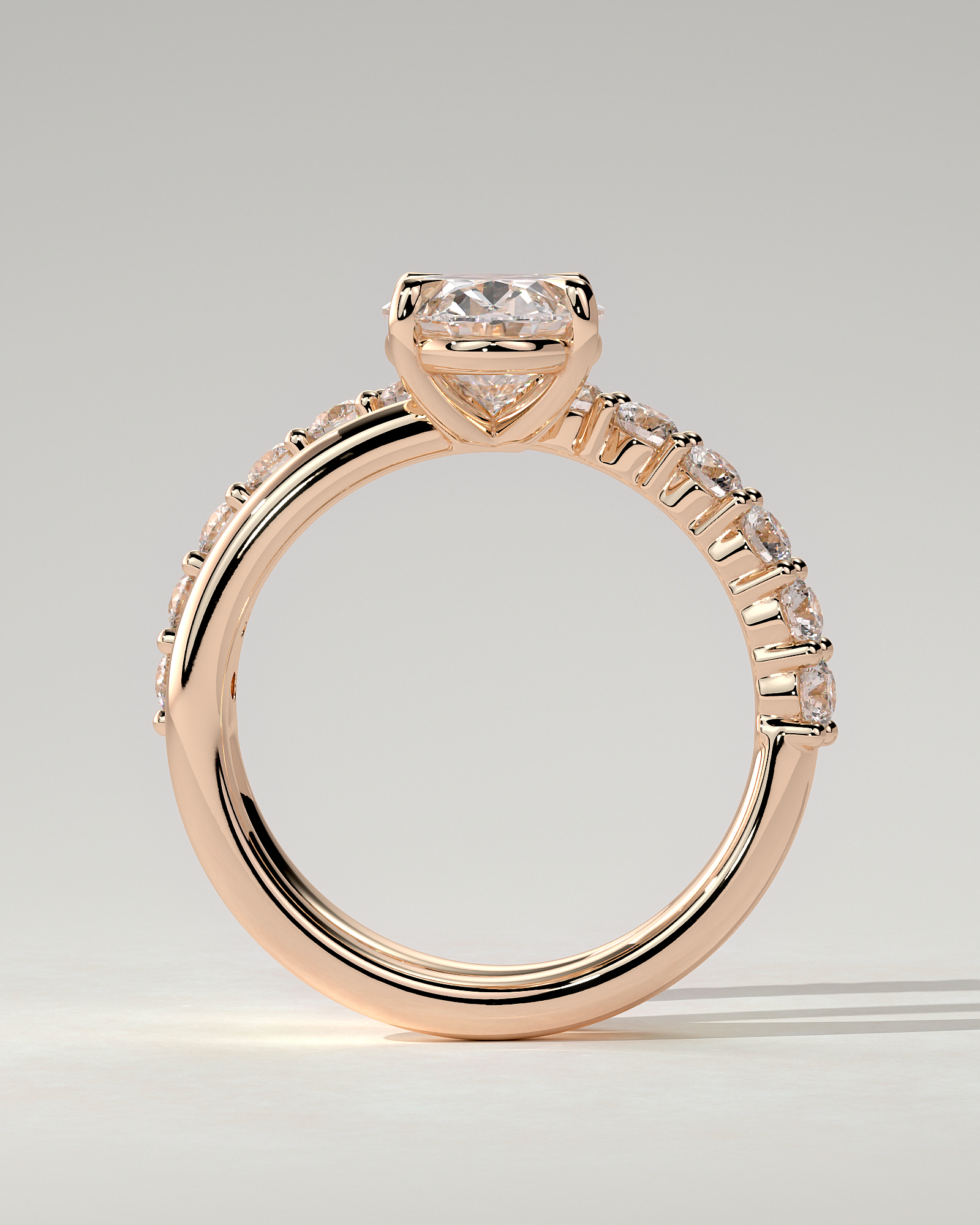 Sevela Solitaire Oval Ring