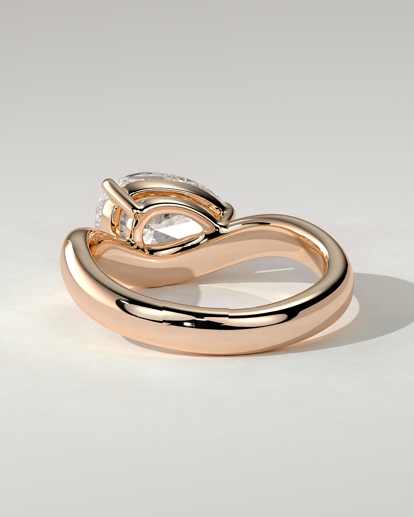 Shai East-West Round Ring