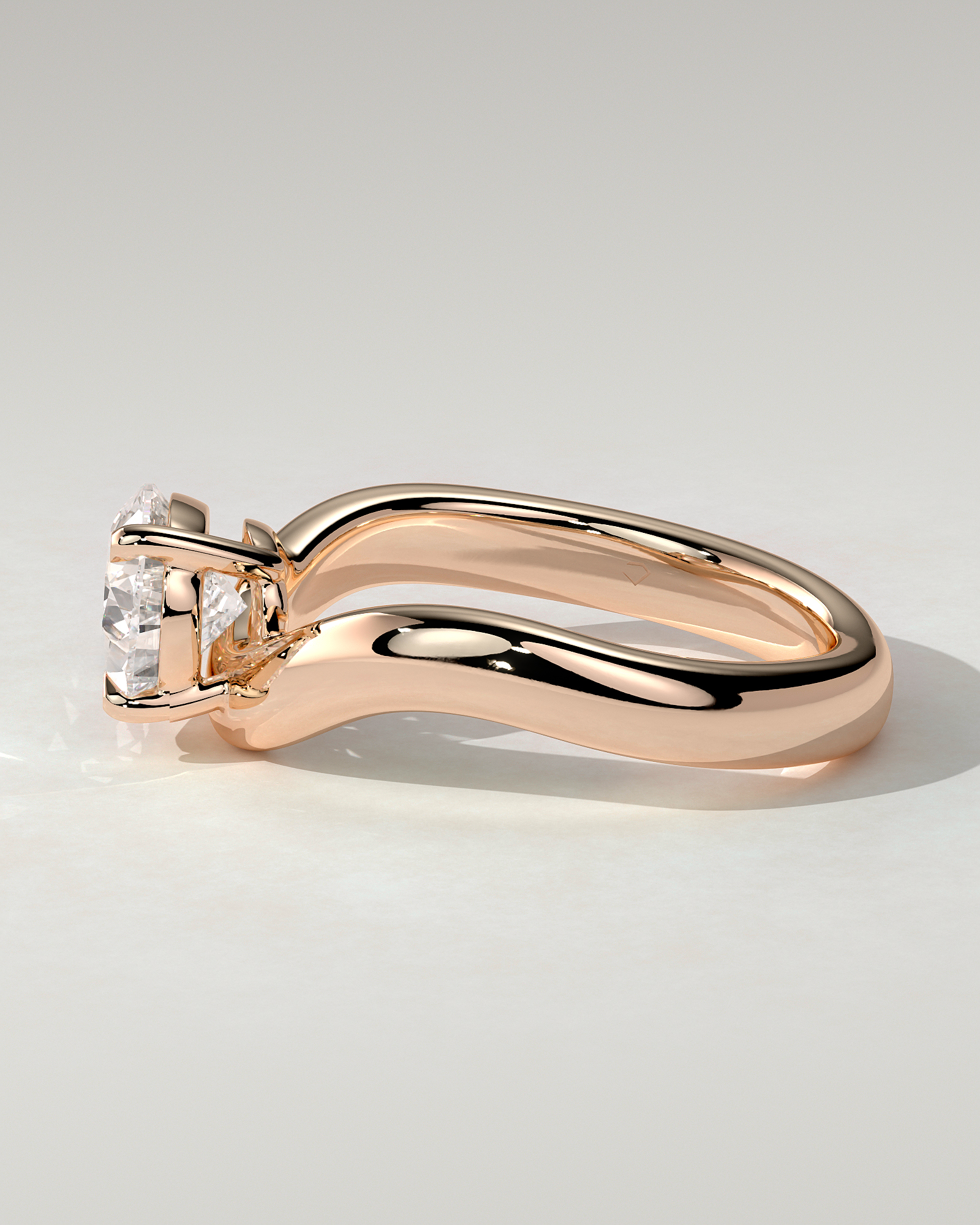 Shai East-West Round Ring