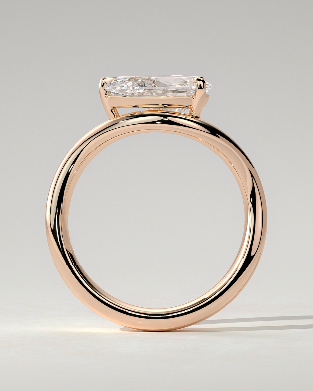 Shai East-West Round Ring
