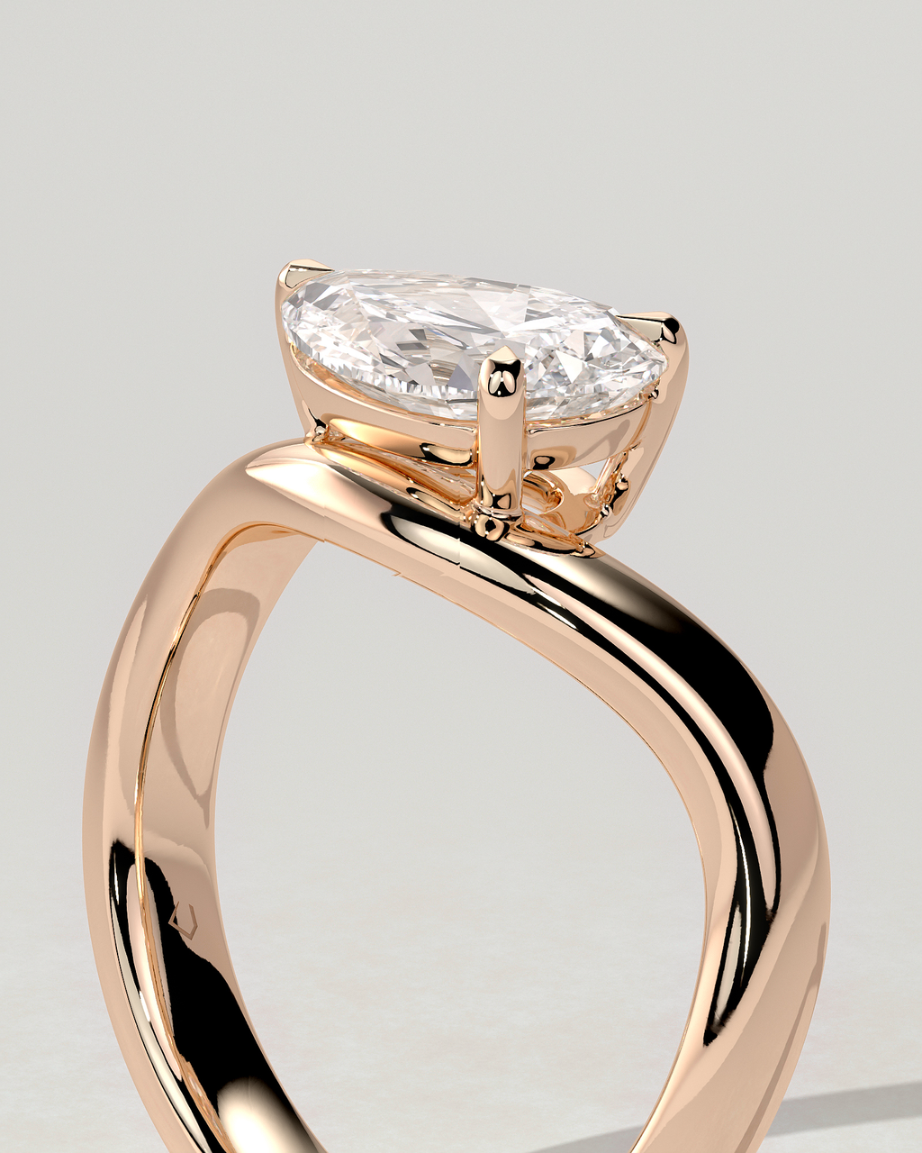 Shai East-West Round Ring